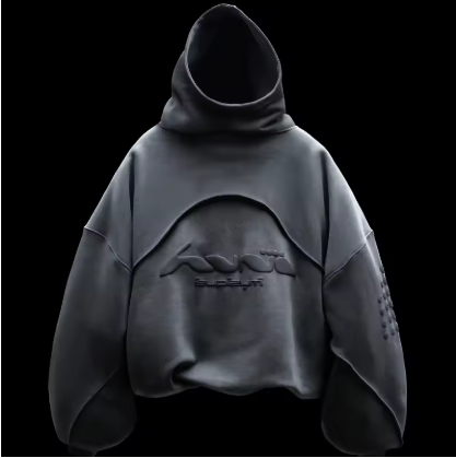 Gemusterter Hoodie