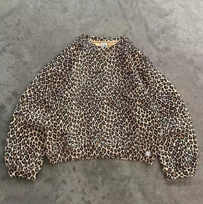 Leopard print sweater