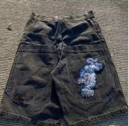 Y2K Baggy Shorts for Men and Women