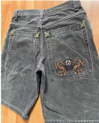 Y2K Baggy Shorts for Men and Women