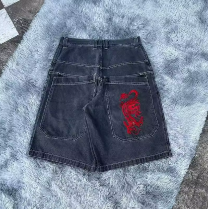 Y2K Baggy Shorts pour hommes et femmes