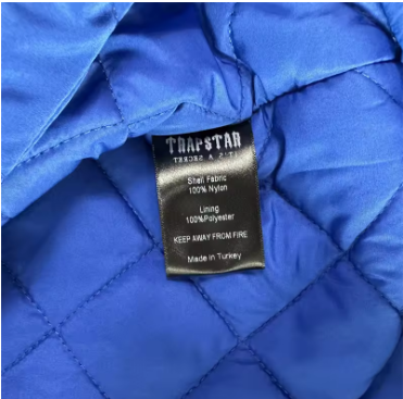 Blue TrapStar jacket for men and women