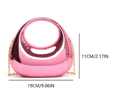 Y2k Acrylic Evening Handbag